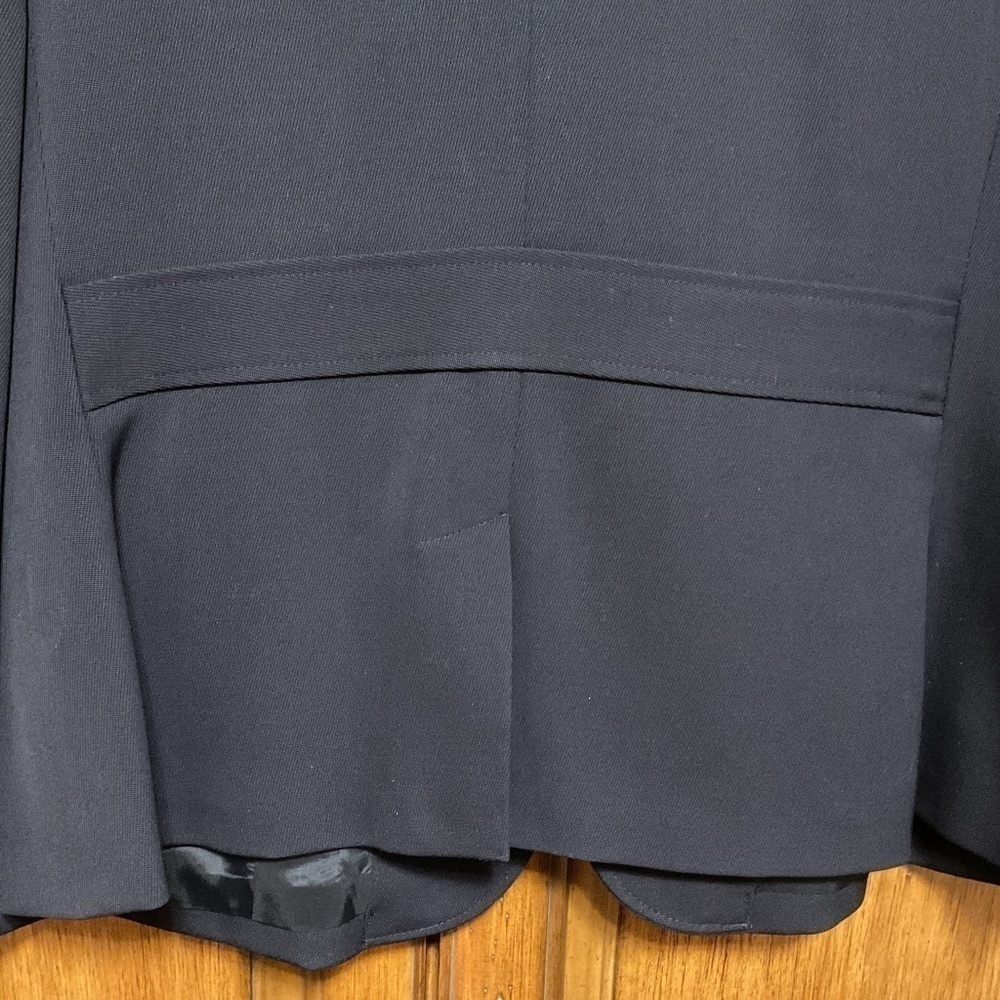 NWOT POLO RALPH LAUREN 100% WOOL DARK Blue CREST WOMAN BLAZER NEW SIZE US 16 - Picture 10 of 13